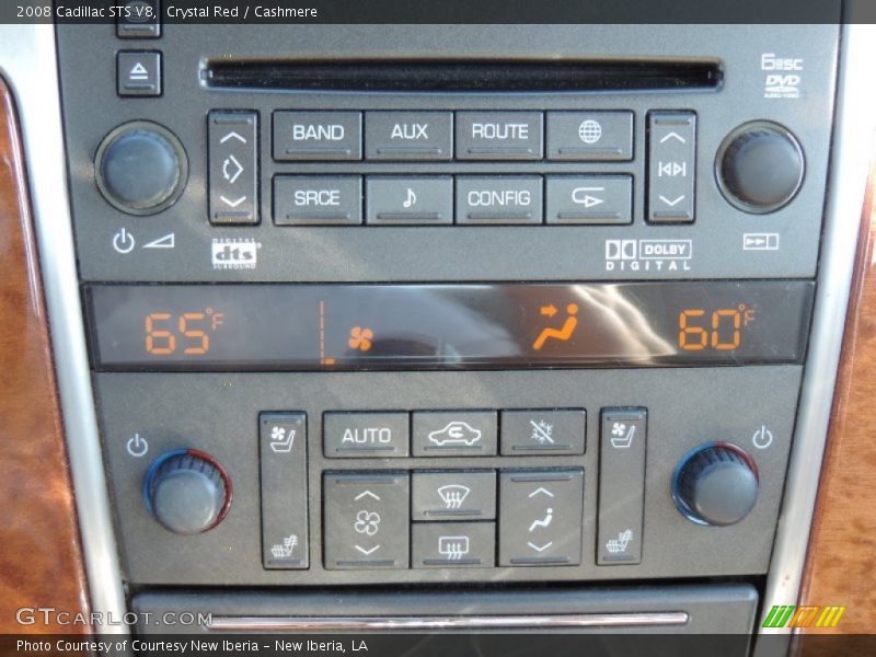Crystal Red / Cashmere 2008 Cadillac STS V8
