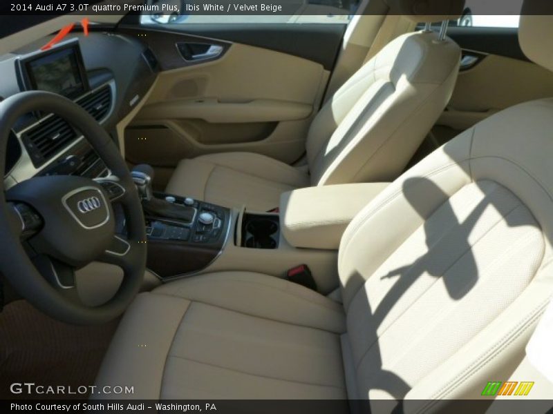 Ibis White / Velvet Beige 2014 Audi A7 3.0T quattro Premium Plus