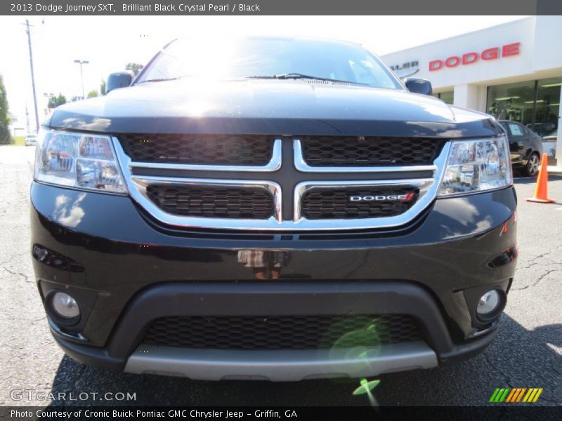Brilliant Black Crystal Pearl / Black 2013 Dodge Journey SXT