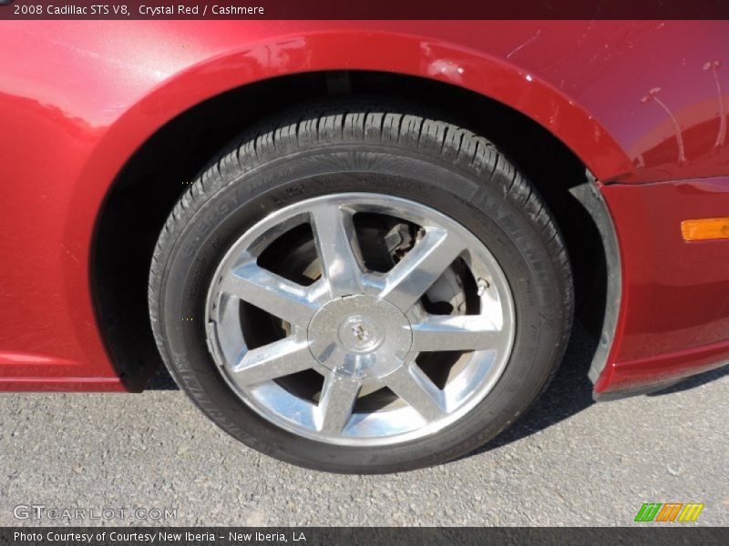 Crystal Red / Cashmere 2008 Cadillac STS V8