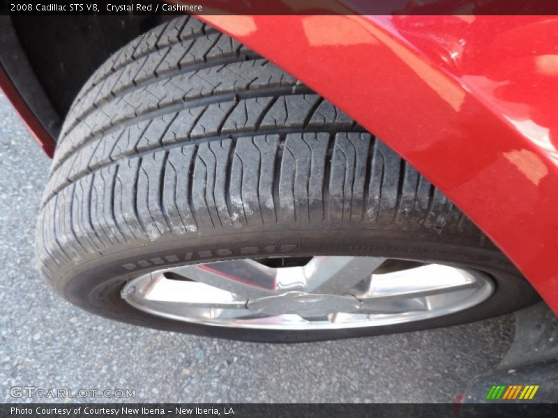 Crystal Red / Cashmere 2008 Cadillac STS V8