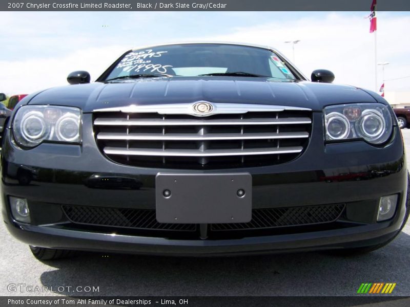 Black / Dark Slate Gray/Cedar 2007 Chrysler Crossfire Limited Roadster