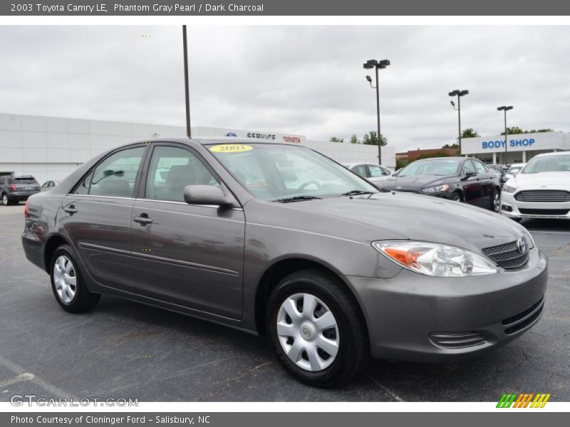 Phantom Gray Pearl / Dark Charcoal 2003 Toyota Camry LE