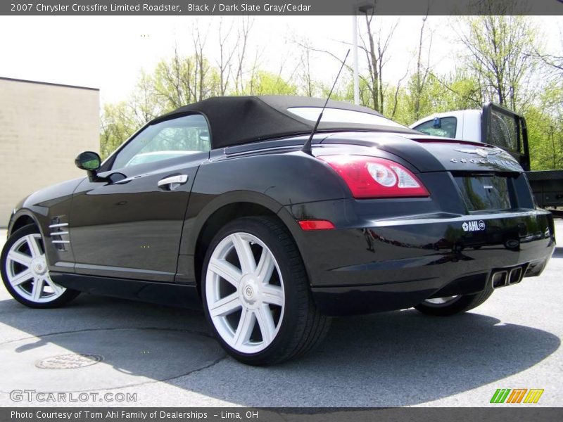 Black / Dark Slate Gray/Cedar 2007 Chrysler Crossfire Limited Roadster