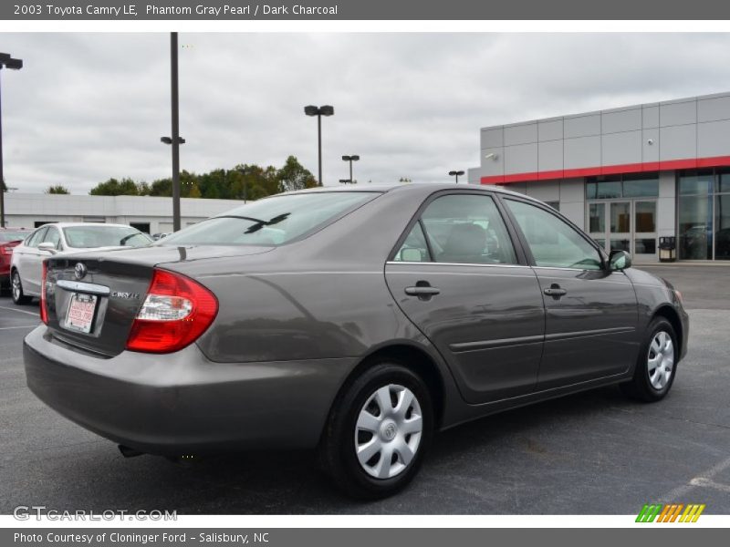 Phantom Gray Pearl / Dark Charcoal 2003 Toyota Camry LE