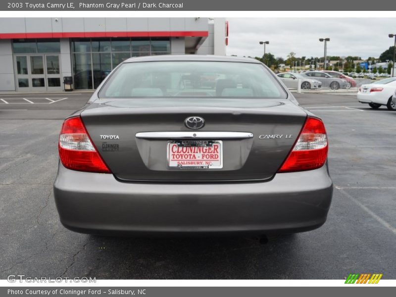 Phantom Gray Pearl / Dark Charcoal 2003 Toyota Camry LE