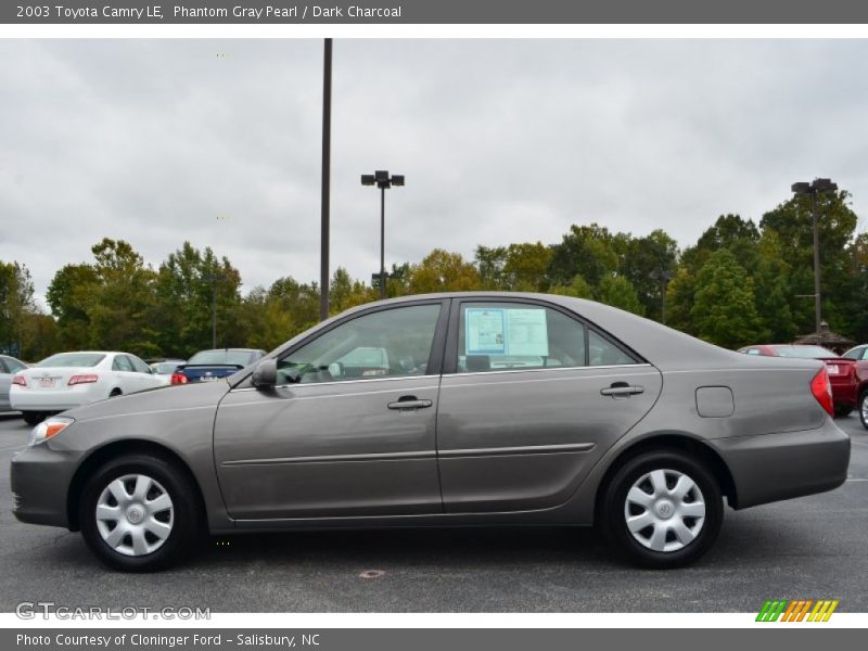Phantom Gray Pearl / Dark Charcoal 2003 Toyota Camry LE
