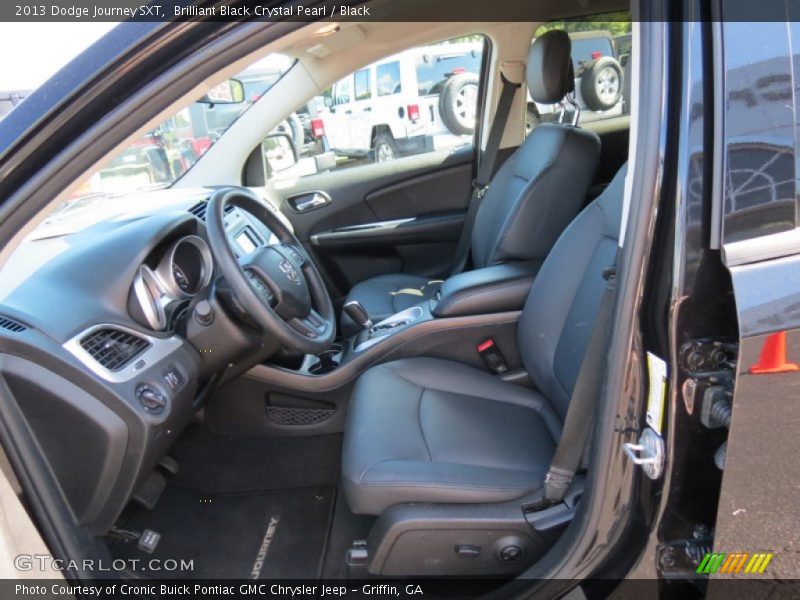 Brilliant Black Crystal Pearl / Black 2013 Dodge Journey SXT