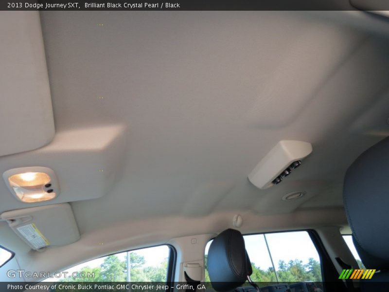 Brilliant Black Crystal Pearl / Black 2013 Dodge Journey SXT