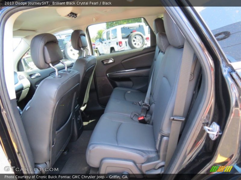 Brilliant Black Crystal Pearl / Black 2013 Dodge Journey SXT