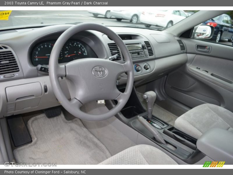 Phantom Gray Pearl / Dark Charcoal 2003 Toyota Camry LE