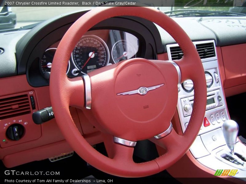  2007 Crossfire Limited Roadster Dark Slate Gray/Cedar Interior