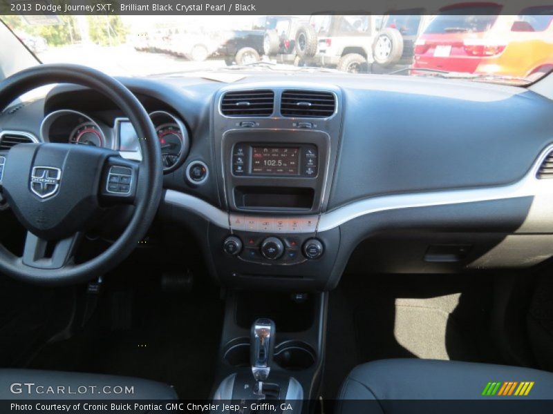 Brilliant Black Crystal Pearl / Black 2013 Dodge Journey SXT