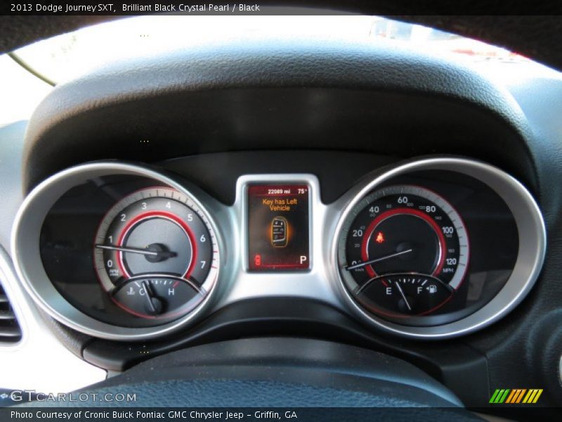 Brilliant Black Crystal Pearl / Black 2013 Dodge Journey SXT