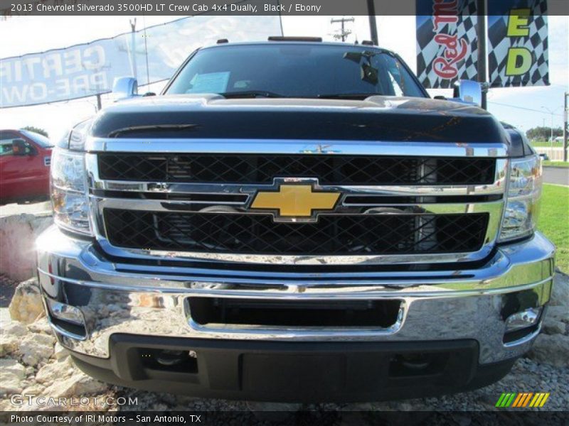 Black / Ebony 2013 Chevrolet Silverado 3500HD LT Crew Cab 4x4 Dually