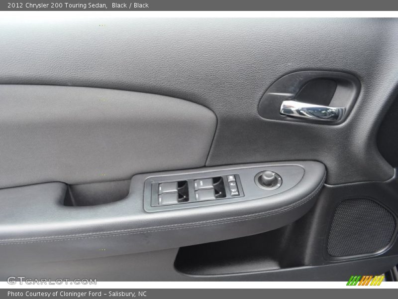 Black / Black 2012 Chrysler 200 Touring Sedan