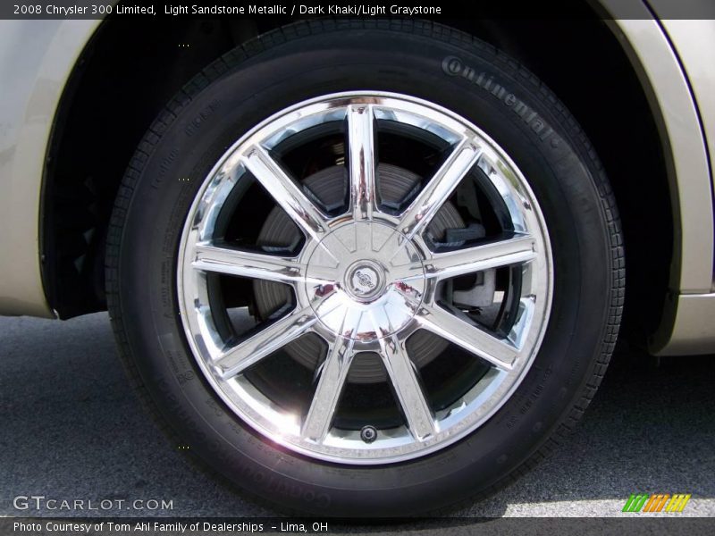 Light Sandstone Metallic / Dark Khaki/Light Graystone 2008 Chrysler 300 Limited