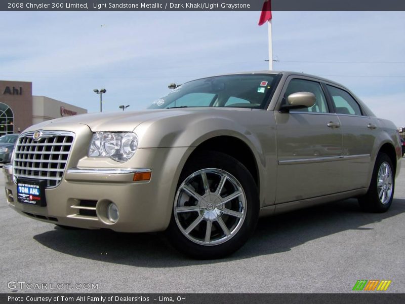 Light Sandstone Metallic / Dark Khaki/Light Graystone 2008 Chrysler 300 Limited