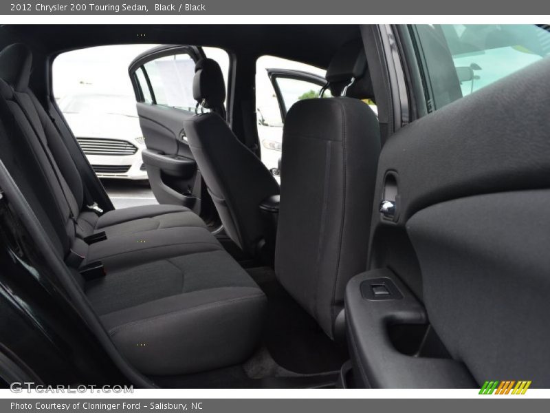Black / Black 2012 Chrysler 200 Touring Sedan