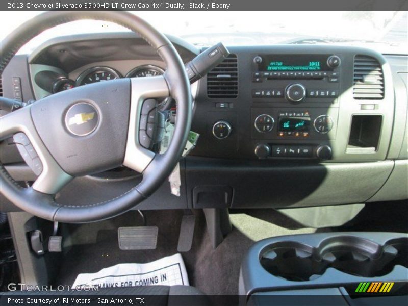 Black / Ebony 2013 Chevrolet Silverado 3500HD LT Crew Cab 4x4 Dually