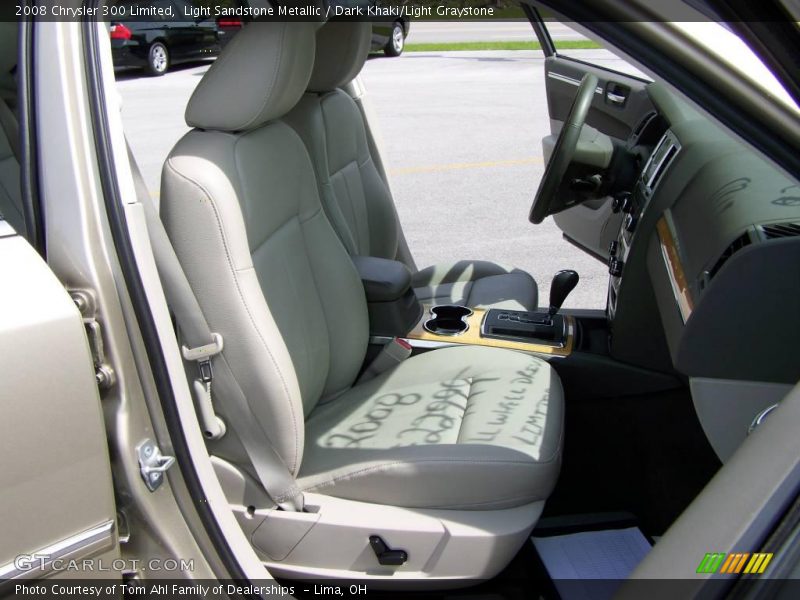 Light Sandstone Metallic / Dark Khaki/Light Graystone 2008 Chrysler 300 Limited