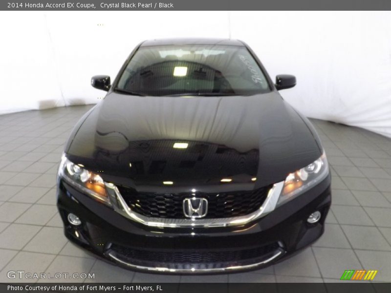 Crystal Black Pearl / Black 2014 Honda Accord EX Coupe