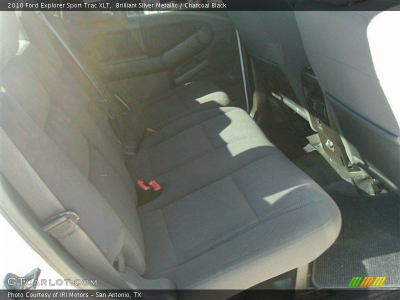Brilliant Silver Metallic / Charcoal Black 2010 Ford Explorer Sport Trac XLT