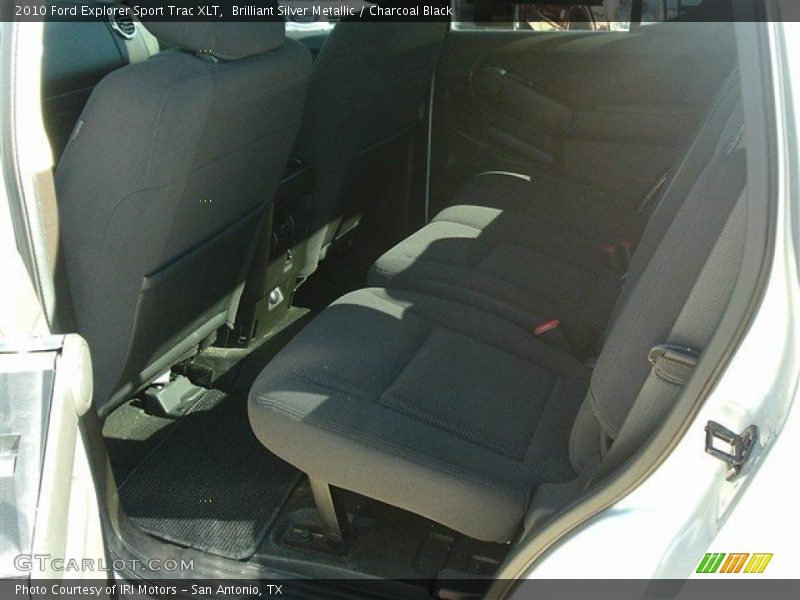 Brilliant Silver Metallic / Charcoal Black 2010 Ford Explorer Sport Trac XLT