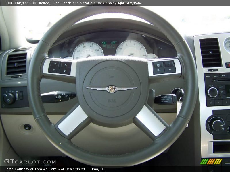 Light Sandstone Metallic / Dark Khaki/Light Graystone 2008 Chrysler 300 Limited