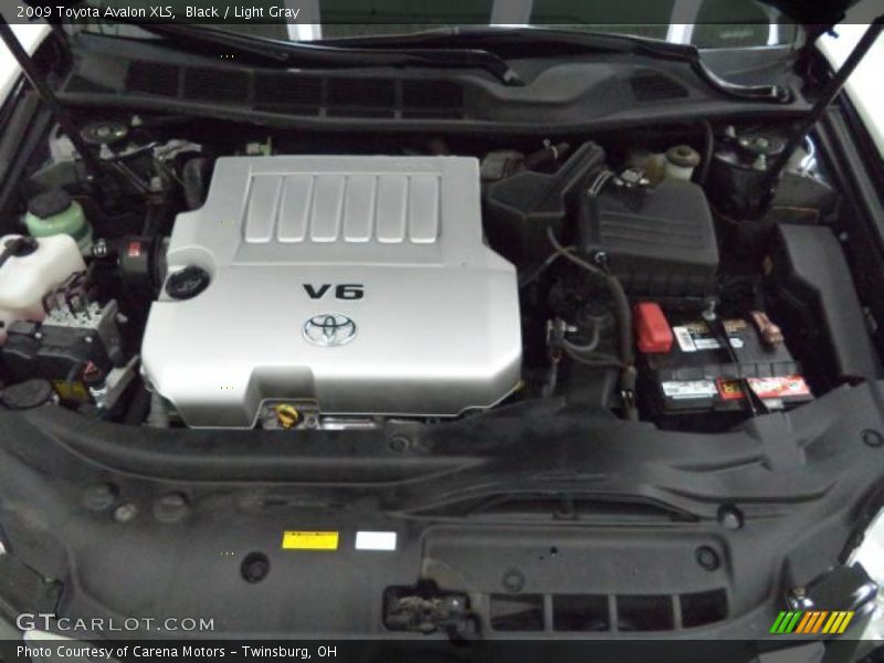 Black / Light Gray 2009 Toyota Avalon XLS