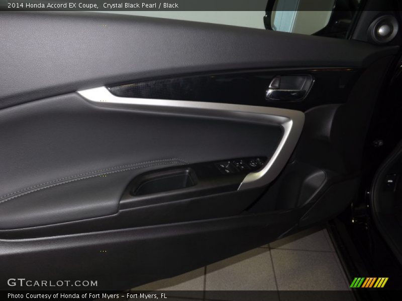 Crystal Black Pearl / Black 2014 Honda Accord EX Coupe