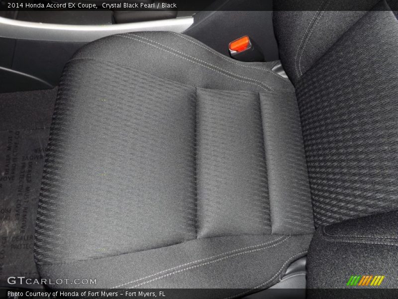 Crystal Black Pearl / Black 2014 Honda Accord EX Coupe