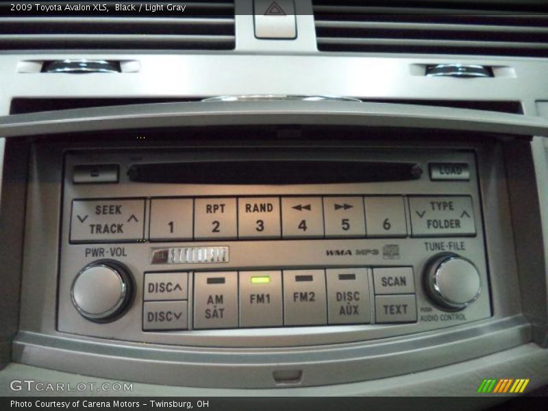 Black / Light Gray 2009 Toyota Avalon XLS