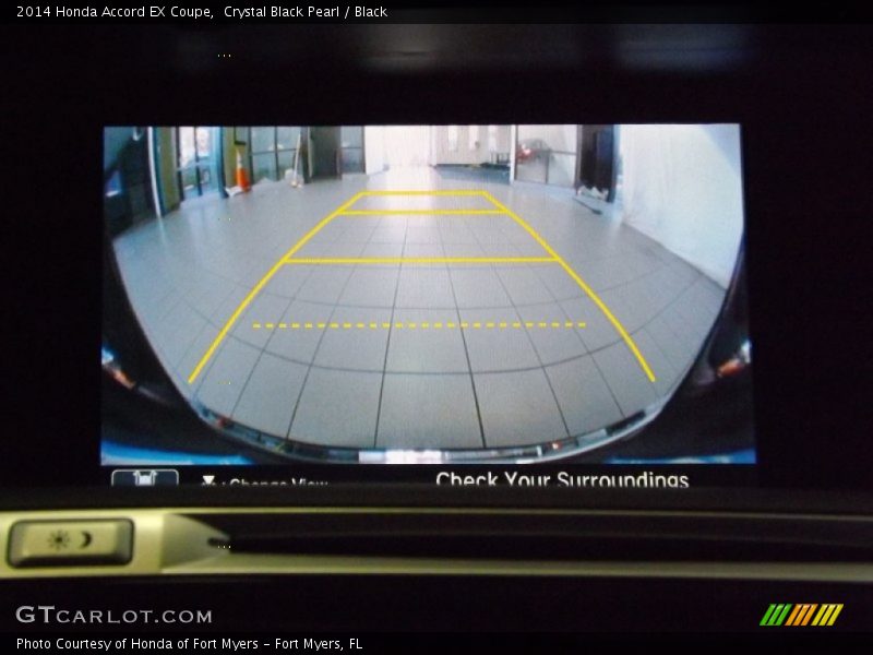 Crystal Black Pearl / Black 2014 Honda Accord EX Coupe