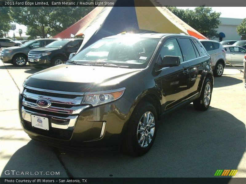 Earth Metallic / Medium Light Stone 2011 Ford Edge Limited