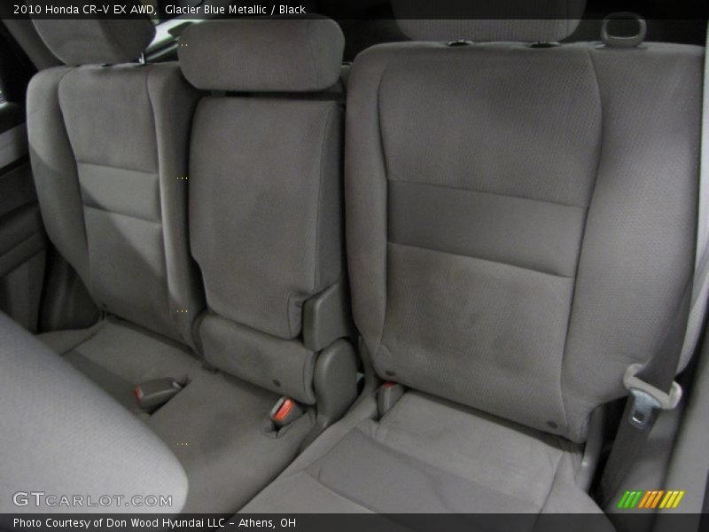 Glacier Blue Metallic / Black 2010 Honda CR-V EX AWD
