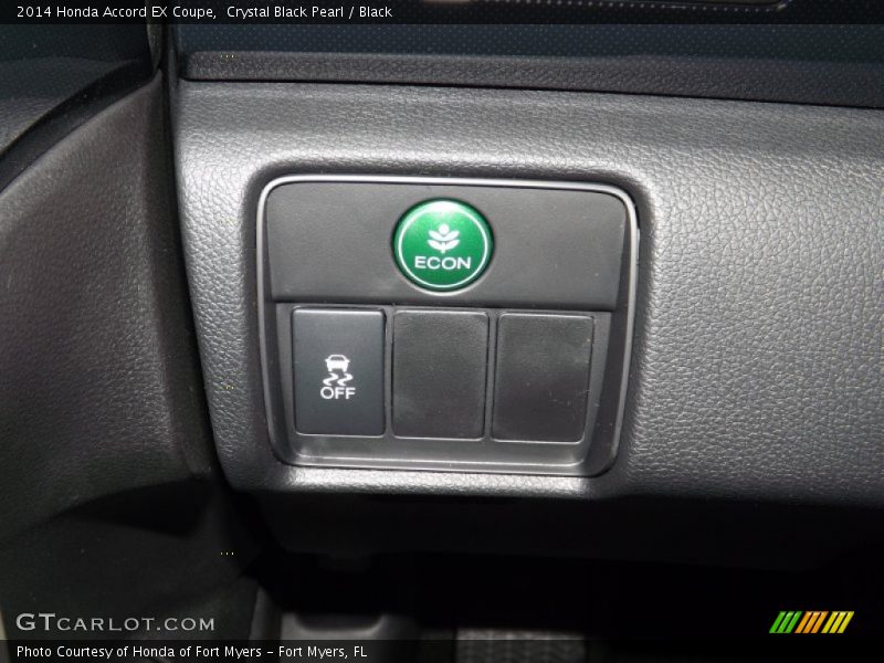 Crystal Black Pearl / Black 2014 Honda Accord EX Coupe