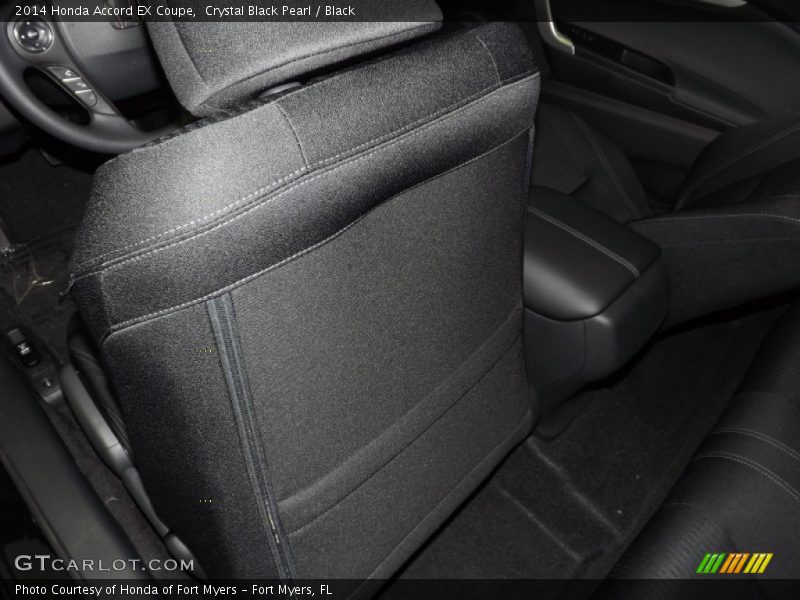 Crystal Black Pearl / Black 2014 Honda Accord EX Coupe