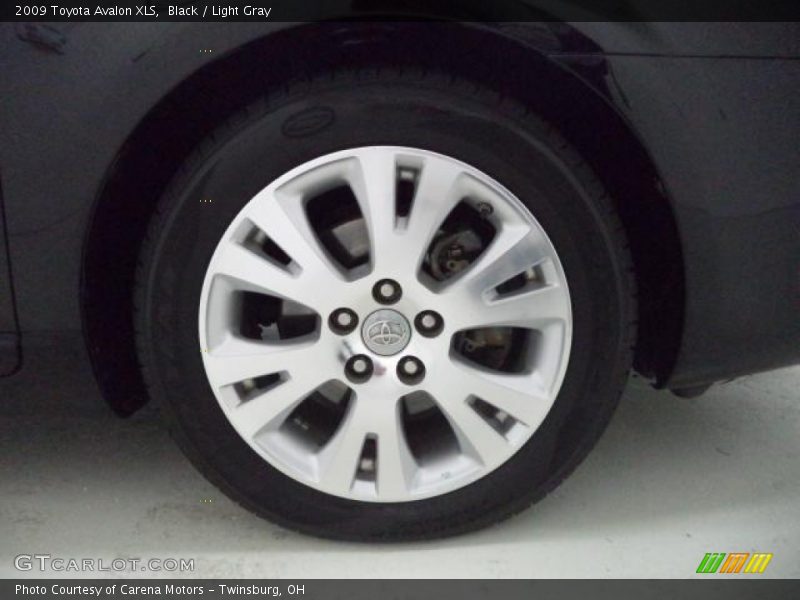 Black / Light Gray 2009 Toyota Avalon XLS