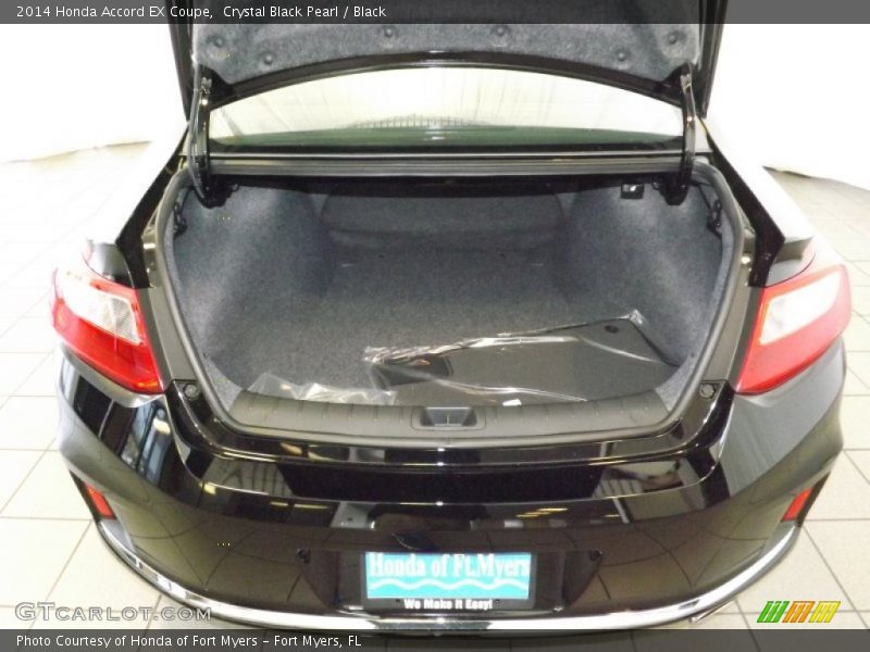 Crystal Black Pearl / Black 2014 Honda Accord EX Coupe