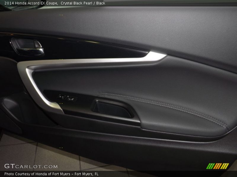 Crystal Black Pearl / Black 2014 Honda Accord EX Coupe