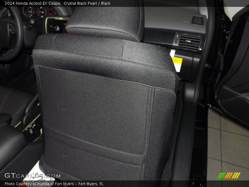 Crystal Black Pearl / Black 2014 Honda Accord EX Coupe