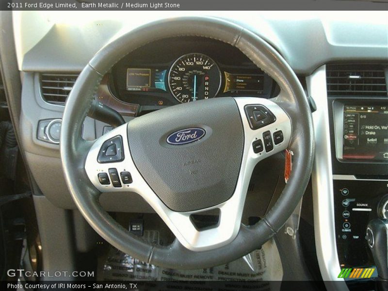 Earth Metallic / Medium Light Stone 2011 Ford Edge Limited