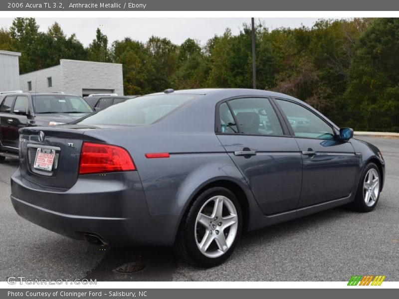 Anthracite Metallic / Ebony 2006 Acura TL 3.2