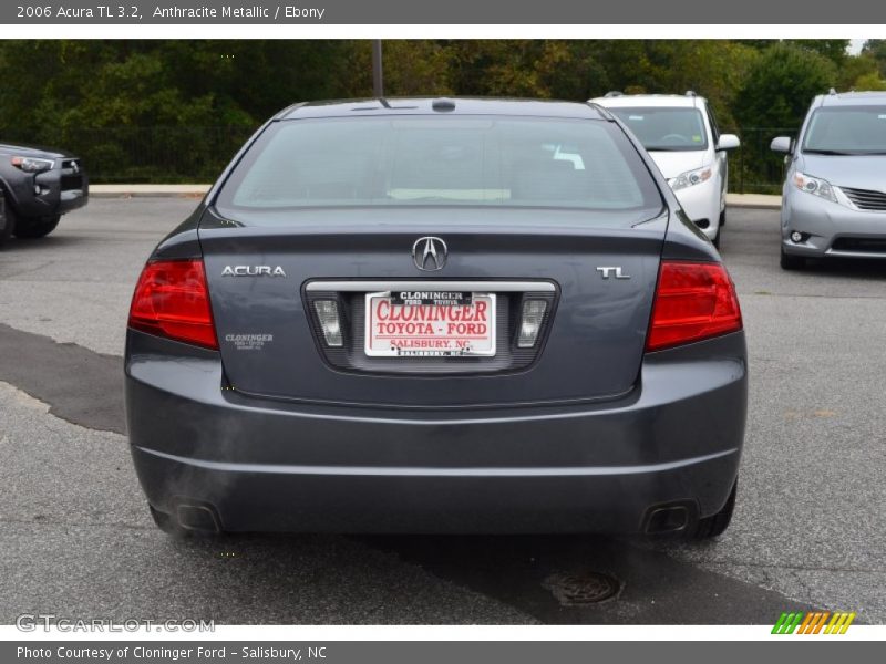 Anthracite Metallic / Ebony 2006 Acura TL 3.2