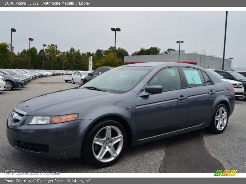 Anthracite Metallic / Ebony 2006 Acura TL 3.2