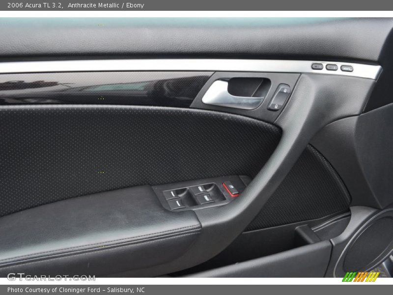 Anthracite Metallic / Ebony 2006 Acura TL 3.2