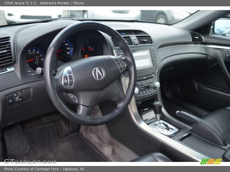 Anthracite Metallic / Ebony 2006 Acura TL 3.2