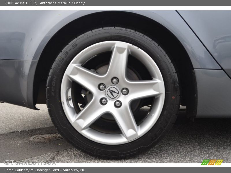 Anthracite Metallic / Ebony 2006 Acura TL 3.2