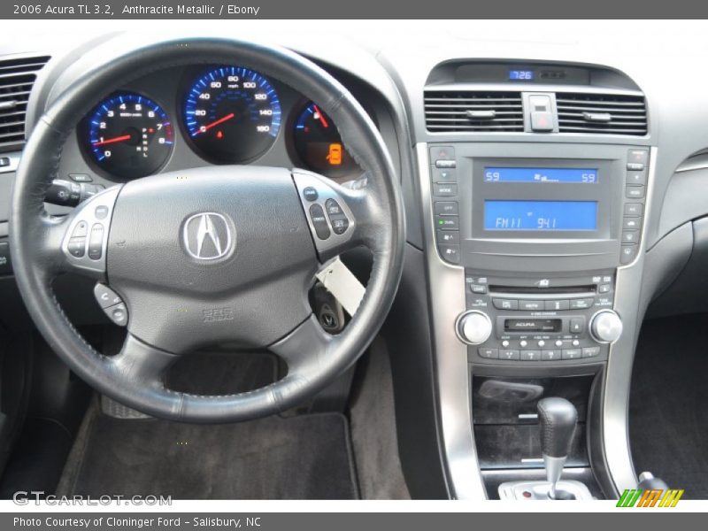 Anthracite Metallic / Ebony 2006 Acura TL 3.2